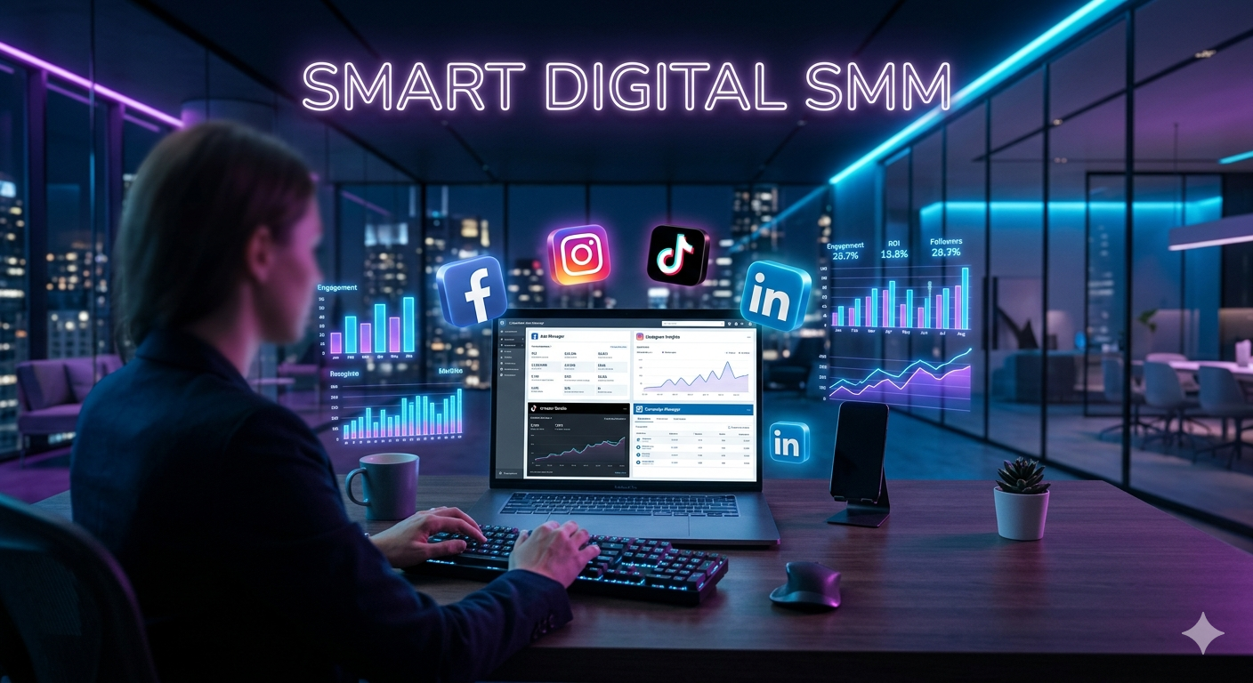 SMART DIGITAL SMM – Grow Your Business with Powerful Social Media Marketing